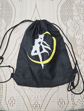 Black Sailor Moon Drawstring Backpack